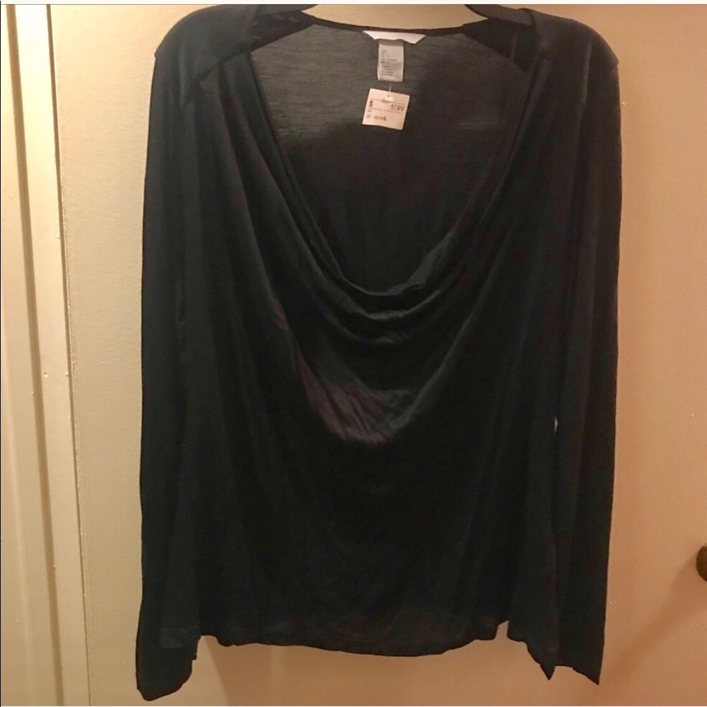 New H&M Black Top